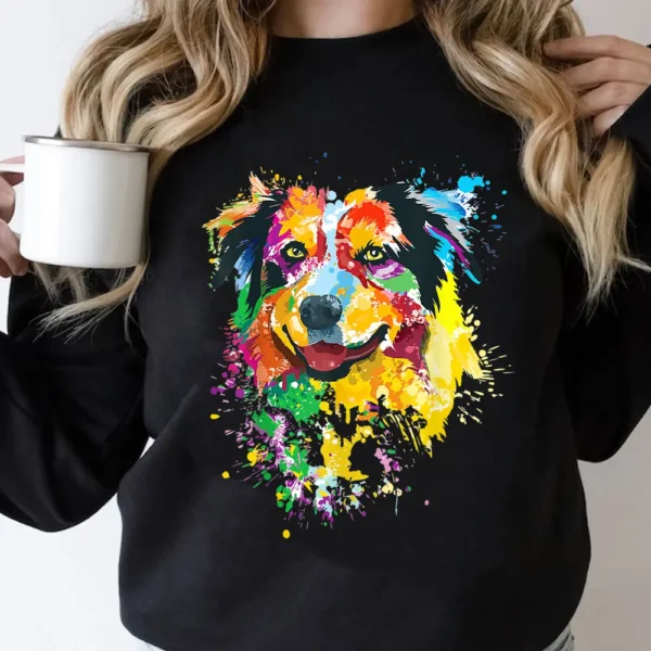 Australian Shepherd Dog For Aussie Mom Sweatshirt