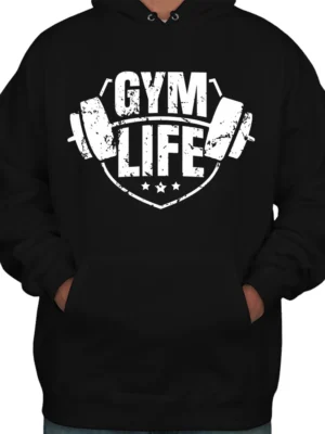 Gym Life Hoodie – Black 04