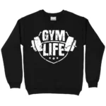 Gym Life Sweatshirt - Black