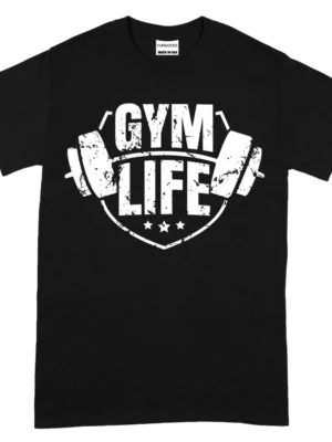 Gym Life T-Shirt - Black