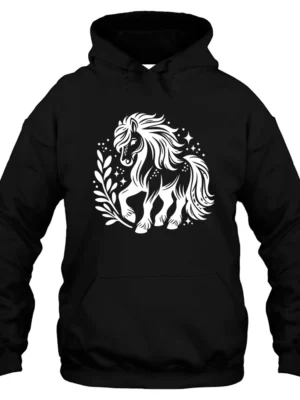 Horse Love Hoodie - Black