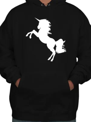 Mythical Unicorn Hoodie – Black 02