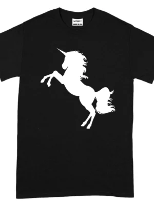 Mythical Unicorn TShirt - Black