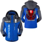 Oldsmobile Cutlass Windproof Waterproof Jacket Detachable Hood Velvet-Lined Warm Durable, Custom Name TN150225Y11WJVCT1OCS
