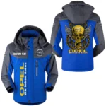 Opel Exclusive Logo Windproof Waterproof Jacket Detachable Hood Velvet-Lined Warm Durable, Custom Name TN150225Y11WJVCT1OPE