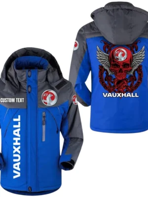 Vauxhall Astra Windproof Waterproof Jacket Detachable Hood Velvet-Lined Warm Durable, Custom Name TN150225Y11WJVCT1VLL