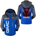 GMC Jacket Exclusive Logo Windproof Waterproof Jacket Detachable Hood Velvet-Lined Warm Durable, Custom Name TN170225Y11WJVCT1GMC