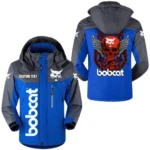 Bobcat Windbreaker Windproof Waterproof Jacket Detachable Hood Velvet-Lined Warm Durable, Custom Name TN180225Y11WJVCT1BOD