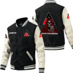 Allis Chalmers Jacket Men’s Baseball Jacket With PU Leather Sleeve, Custom Name HG180225Y15BJPUCT4ALC