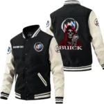 Buick Jacket Men’s Baseball Jacket With PU Leather Sleeve, Custom Name HG190225Y15BJPUCT4BUI