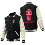 Kenworth Jacket Men’s Baseball Jacket With PU Leather Sleeve, Custom Name HG240225Y15BJPUCT1KEN
