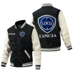 Lancia Jacket Men’s Baseball Jacket With PU Leather Sleeve, Custom Name HG240225Y15BJPUCT1LAN