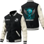 Mercury Marine Jacket Men’s Baseball Jacket With PU Leather Sleeve, Custom Name HG250225Y15BJPUCT2MEM