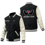 Wester Star Jacket Men’s Baseball Jacket With PU Leather Sleeve, Custom Name HG280225Y15BJPUCT1WES