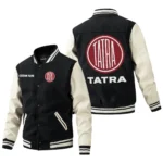 Tatra Jacket Men’s Baseball Jacket With PU Leather Sleeve, Custom Name TN250225Y15BJPUCT1TAT