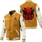 Allis Chalmers Jacket Men’s Baseball Jacket With PU Leather Sleeve, Custom Name HG180225Y15BJPUCT2ALC