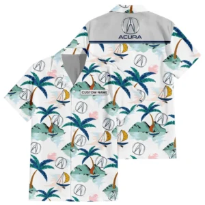 Acura Exclusive Logo Hawaiian Shirt All-over Print For Men Women Kids, Custom Name HIDI170225Y7HWLS2ACU