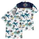 Alfa Romeo Exclusive Logo Hawaiian Shirt All-over Print For Men Women Kids, Custom Name HIDI170225Y7HWLS2ALR
