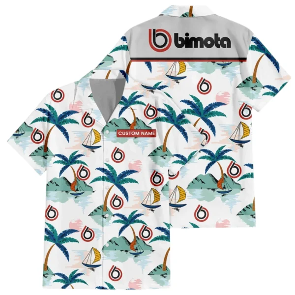 Bimota Exclusive Logo Hawaiian Shirt All-over Print For Men Women Kids, Custom Name HIDI170225Y7HWLS2BIT