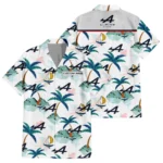 Alpine F1 Team Exclusive Logo Hawaiian Shirt All-over Print For Men Women Kids, Custom Name HIDI180225Y7HWLS2ALP