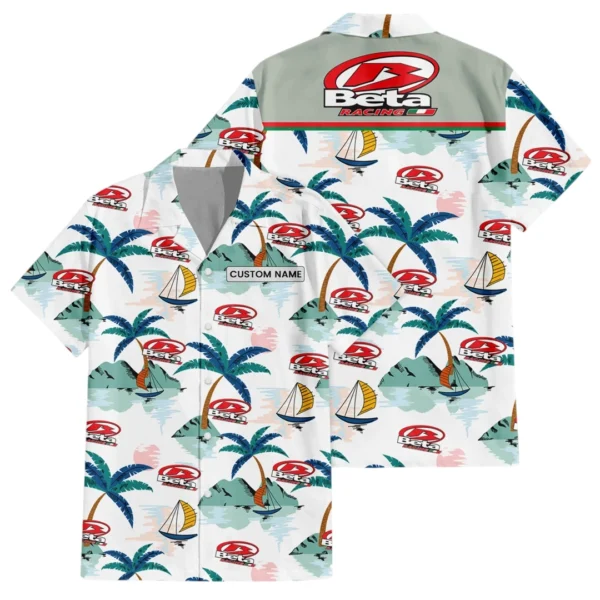 Beta Racing Exclusive Logo Hawaiian Shirt All-over Print For Men Women Kids, Custom Name HIDI180225Y7HWLS2BET