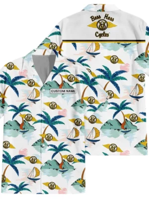 Boss Hoss Cycles Exclusive Logo Hawaiian Shirt All-over Print For Men Women Kids, Custom Name HIDI180225Y7HWLS2BHC