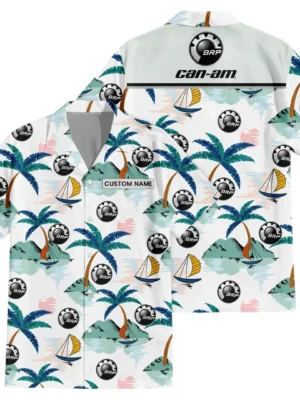 Can Am Emblem Exclusive Logo Hawaiian Shirt All-over Print For Men Women Kids, Custom Name HIDI190225Y7HWLS2CAE