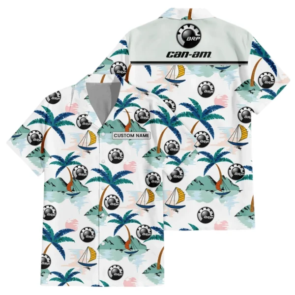 Can Am Emblem Exclusive Logo Hawaiian Shirt All-over Print For Men Women Kids, Custom Name HIDI190225Y7HWLS2CAE