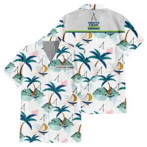 Deutz Exclusive Logo Hawaiian Shirt All-over Print For Men Women Kids, Custom Name HIDI190225Y7HWLS2DEU