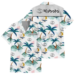Kubota Exclusive Logo Hawaiian Shirt All-over Print For Men Women Kids, Custom Name HIDI200225Y7HWLS2KUB