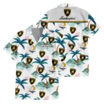 Lamborghini Exclusive Logo Hawaiian Shirt All-over Print For Men Women Kids, Custom Name HIDI200225Y7HWLS2LAM