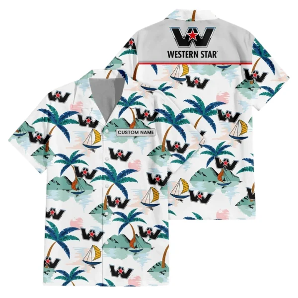 Western Star Exclusive Logo Hawaiian Shirt All-over Print For Men Women Kids, Custom Name HIDI210225Y7HWLS2WES