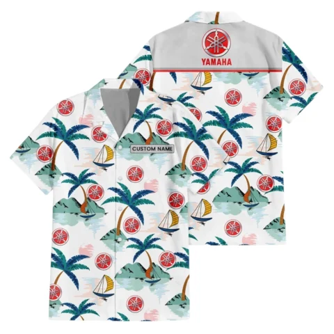 Yamaha Exclusive Logo Hawaiian Shirt All-over Print For Men Women Kids, Custom Name HIDI210225Y7HWLS2YMH
