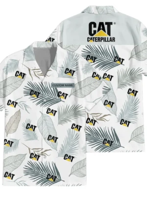 Caterpillar Exclusive Logo Hawaiian Shirt All-over Print For Men Women Kids, Custom Name HIHI170125Y7HWLS1CAT