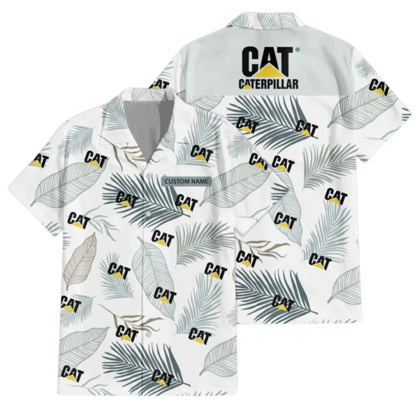 Caterpillar Exclusive Logo Hawaiian Shirt All-over Print For Men Women Kids, Custom Name HIHI170125Y7HWLS1CAT