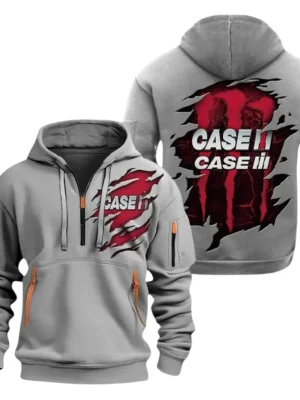 Case IH Half Zip Hoodie, Sport Hooded Multi-Pocket HG110325Y25QZ2HCT1CIH
