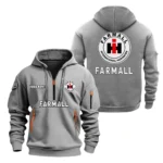 Farmall Half Zip Hoodie, Sport Hooded Multi-Pocket, Custom Name HG110325Y25QZ2HCT1FAR