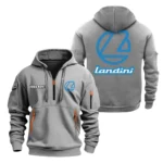 Landini Half Zip Hoodie, Sport Hooded Multi-Pocket, Custom Name HG120325Y25QZ2HCT1LAN