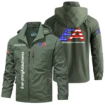 Everything Attachments Windbreaker Jacket Hooded Detachable, Outdoor Windproof Running Jacket, Custom Text HIHI080325Y28WJ86EVA
