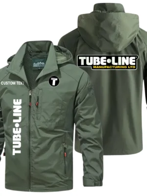 Tubeline Windbreaker Jacket Hooded Detachable, Outdoor Windproof Running Jacket, Custom Text HIHI110325Y28WJ86TUM