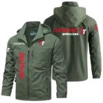 Apache Sprayers Windbreaker Jacket Hooded Detachable, Outdoor Windproof Running Jacket, Custom Text HIHI120325Y28WJ86APS