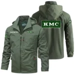 KMC Exclusive Logo Windbreaker Jacket Hooded Detachable, Outdoor Windproof Running Jacket, Custom Text HIHI120325Y28WJ86KMC