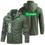 Oxbo Windbreaker Jacket Hooded Detachable, Outdoor Windproof Running Jacket, Custom Text HIHI120325Y28WJ86OXB