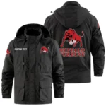 Buffalo Turbine Exclusive Logo Windbreaker Jacket Hooded Detachable, Outdoor Jacket Multi Pocket, Custom Name HIDI200325Y26WMPBUT