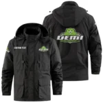 Dakota DEMI Exclusive Logo Windbreaker Jacket Hooded Detachable, Outdoor Jacket Multi Pocket, Custom Name HIDI200325Y26WMPDEM