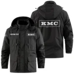 KMC Kelly Exclusive Logo Windbreaker Jacket Hooded Detachable, Outdoor Jacket Multi Pocket, Custom Name HIDI200325Y26WMPKMC
