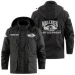 Millcreek Equipment Exclusive Logo Windbreaker Jacket Hooded Detachable, Outdoor Jacket Multi Pocket, Custom Name HIDI200325Y26WMPMIM