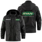 Ryan Turf Renovation Exclusive Logo Windbreaker Jacket Hooded Detachable, Outdoor Jacket Multi Pocket, Custom Name HIDI200325Y26WMPRTR