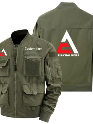 Allis Chalmers Exclusive Logo Jacket x Baseball Collar Style Multiple Pockets Men’s Hiking Outdoor Jacket Custom Name HIHI190325Y40JCXALC
