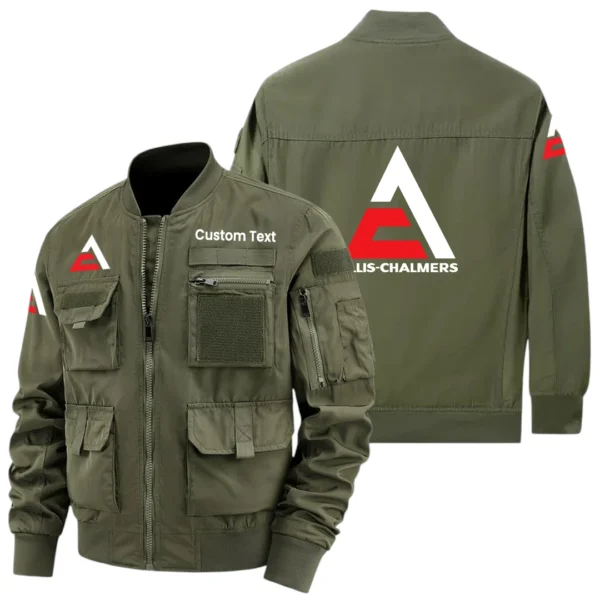 Allis Chalmers Exclusive Logo Jacket x Baseball Collar Style Multiple Pockets Men’s Hiking Outdoor Jacket Custom Name HIHI190325Y40JCXALC
